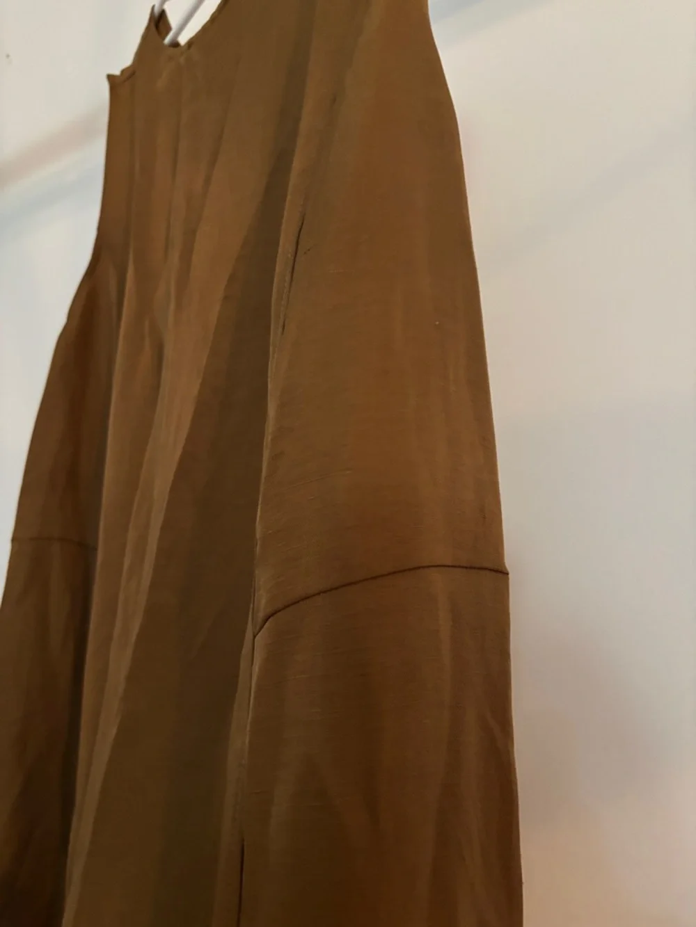 J. Jill Sleeveless Tan Midi Shift Dress - Picture 4 of 7